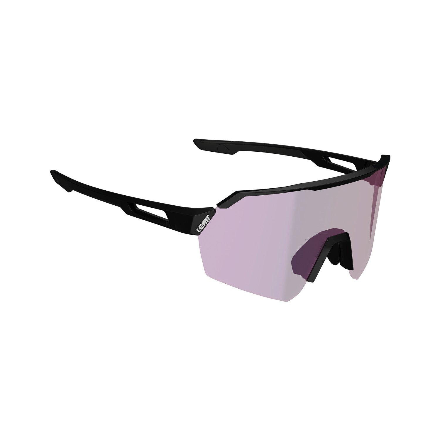 Anteojos Leatt RideViz Lite Negro Satinado Iriz Morado Cristal 30 VLT