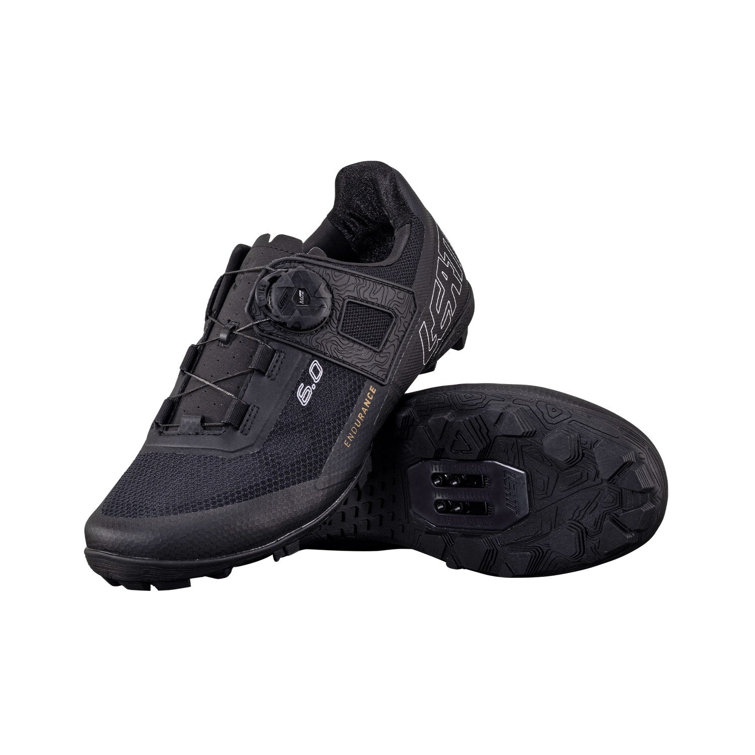 Zapatillas Leatt Endurance Fijaciones PRO 6.0 Negro 7US 40EU 25cm