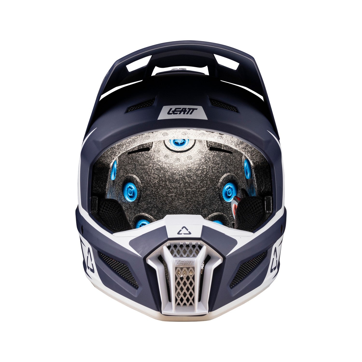 Kit Leatt Casco Moto Infantil JR 3.5 Antiparra 2.5s Azul