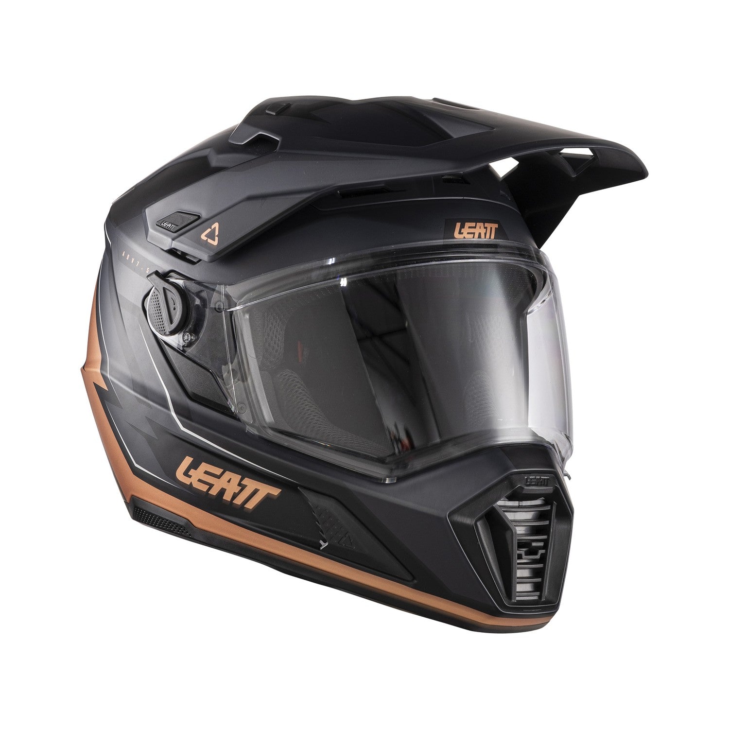 Kit Leatt Casco ADV Multimodal 7.5 Antiparra 2.5 Negro Bronce