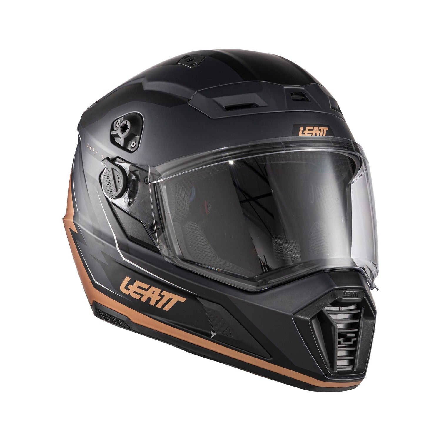 Kit Leatt Casco ADV Multimodal 7.5 Antiparra 2.5 Negro Bronce