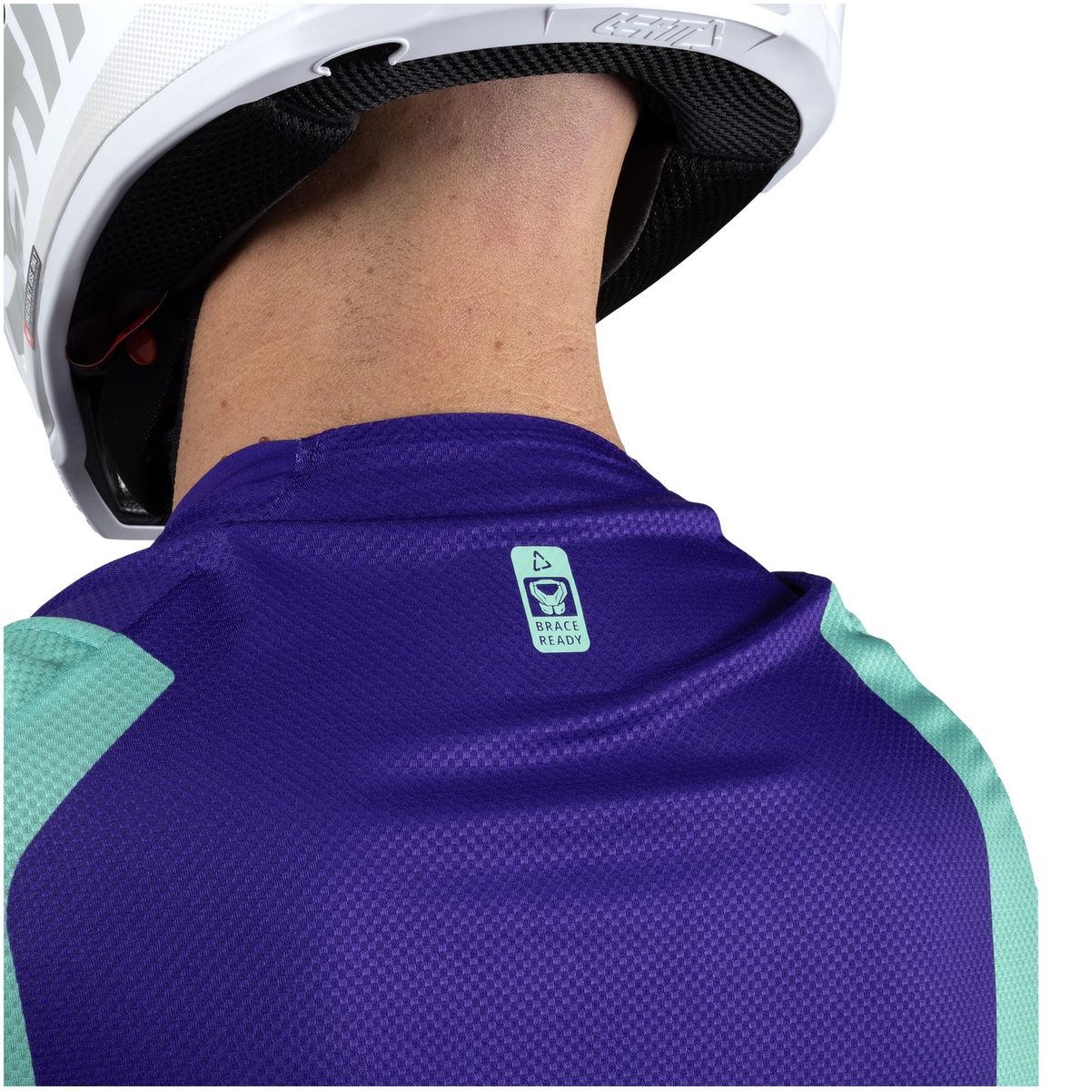 Jersey Moto Manga Larga Lite 4.5 Leatt - Morado - M