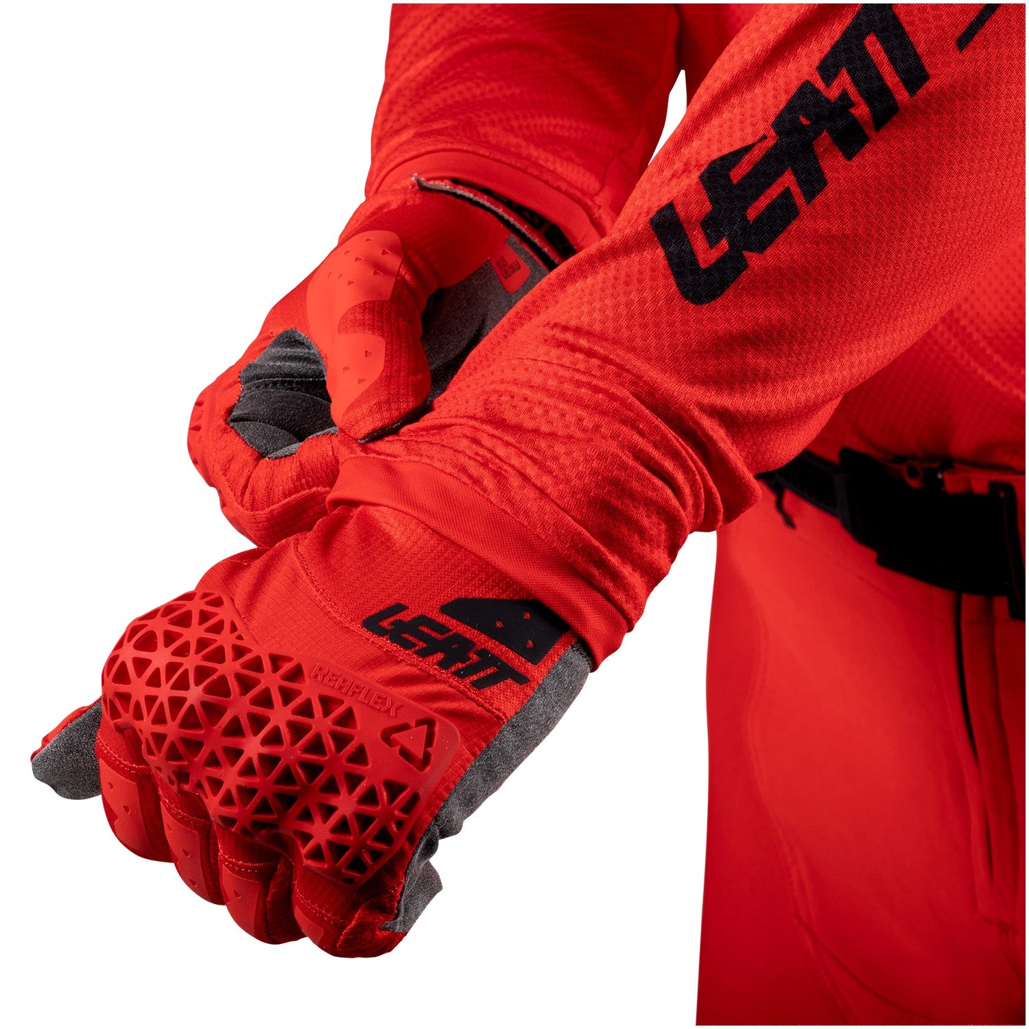 Jersey Leatt Moto Manga Larga Lite 4.5 Rojo