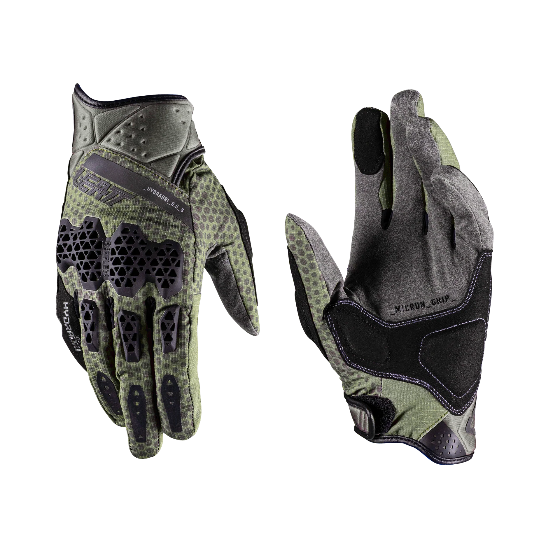 Guante Leatt ADV HydraDri 6.5 Short Forest Grn