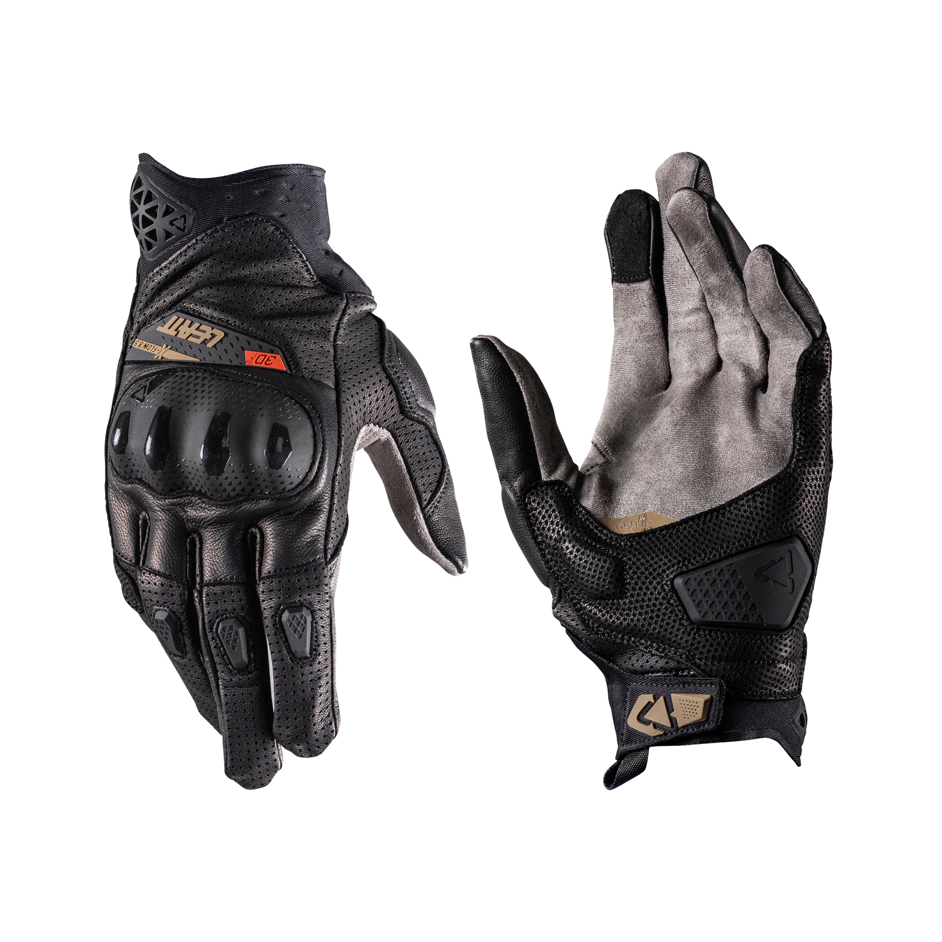Guante Leatt ADV X-Flow 8.5 Short Black/Grey