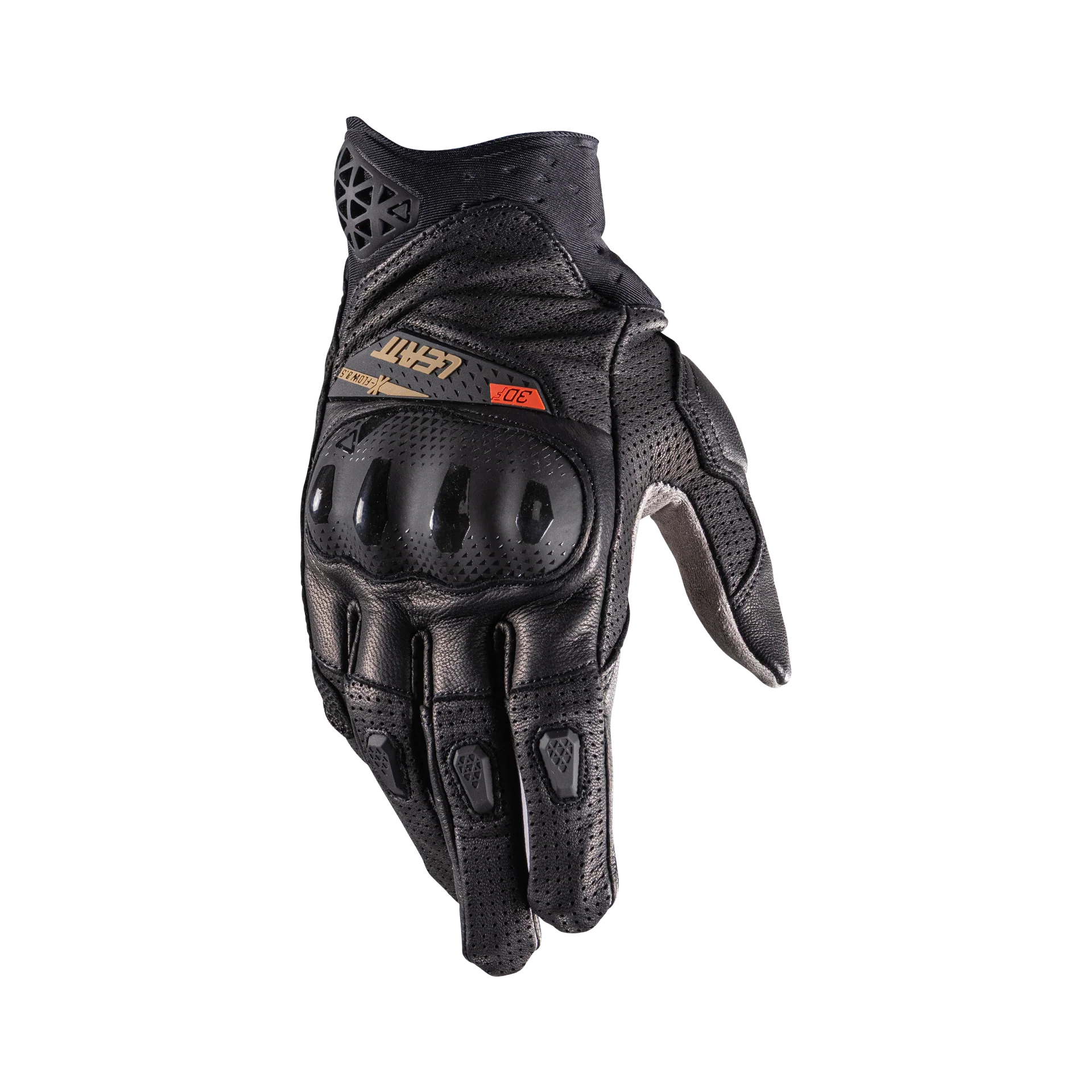 Guante Leatt ADV X-Flow 8.5 Short Black/Grey