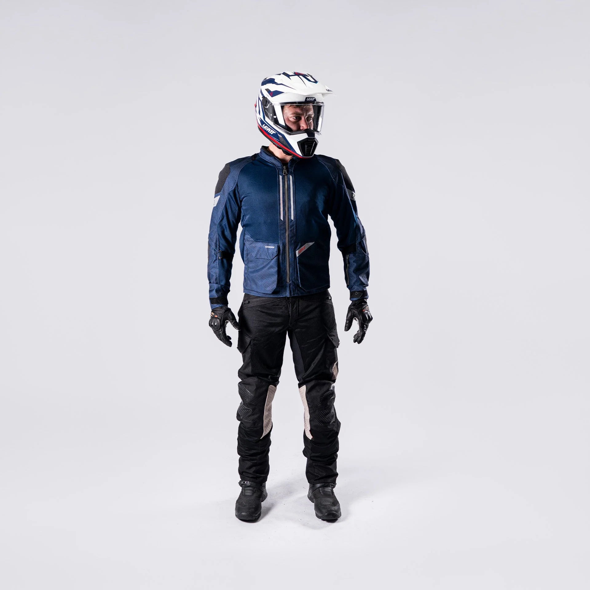 Chaqueta Leatt ADV Flowtour 4.5 Short Mid Blue