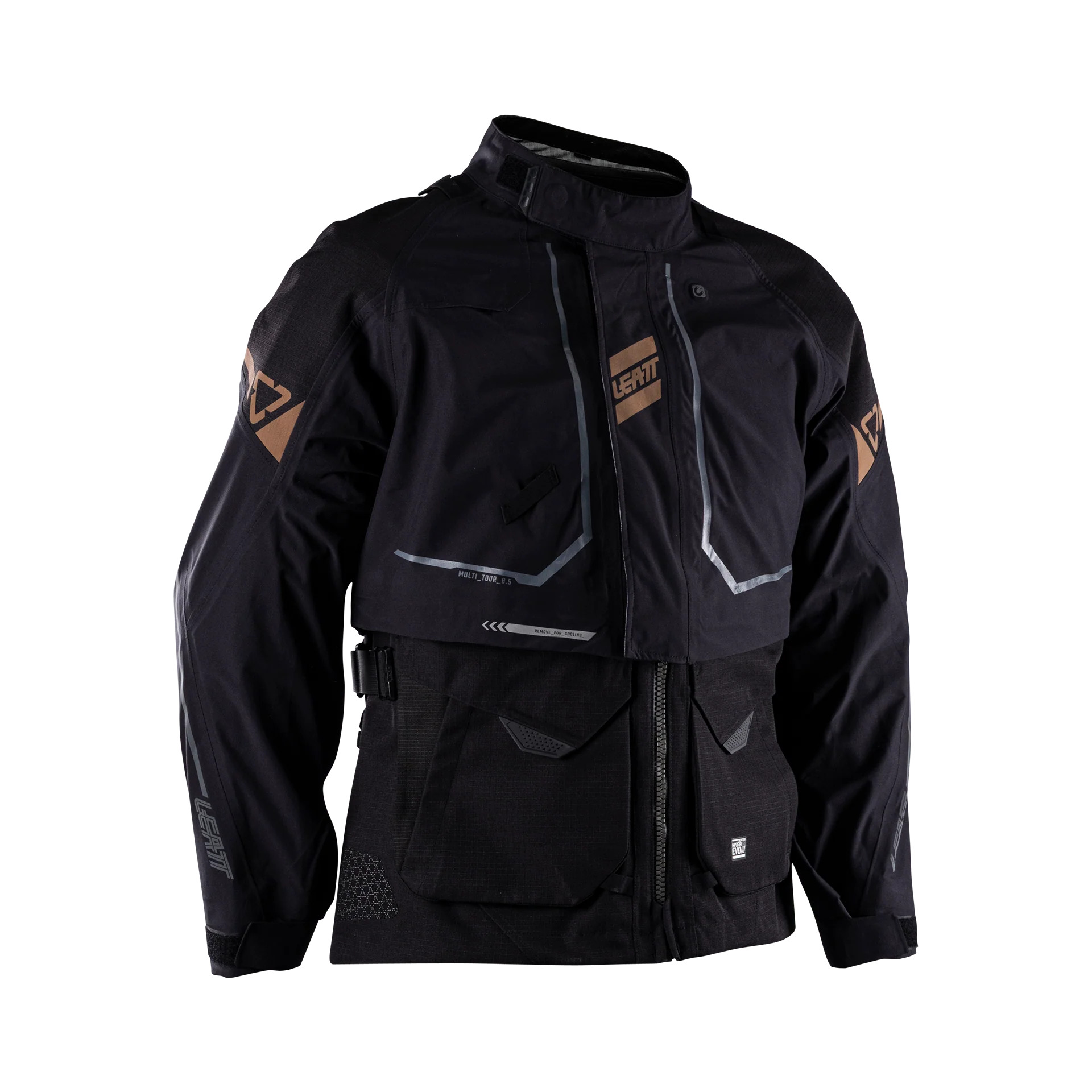 Chaqueta Leatt ADV Multitour 8.5 Stealth Black/Grey