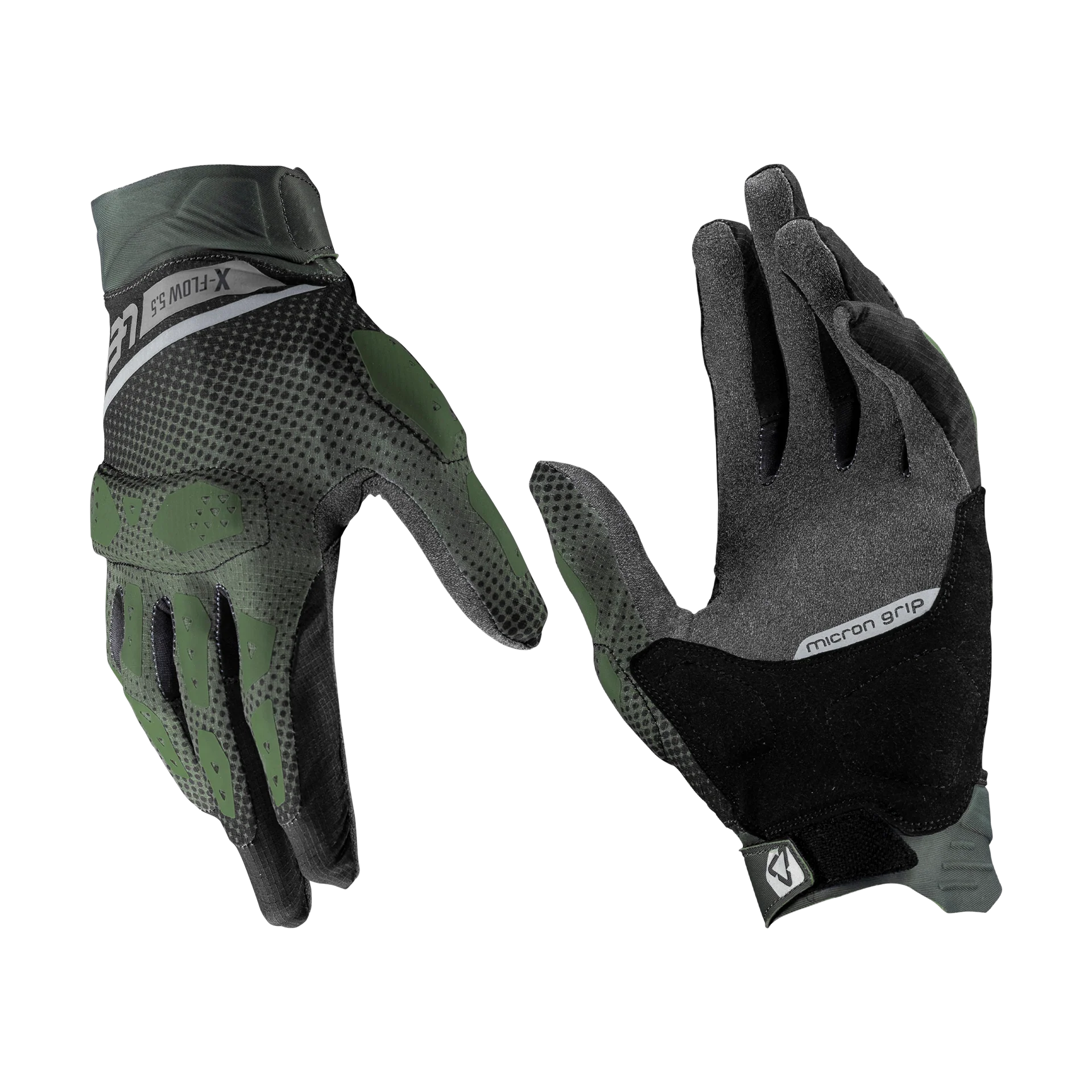 Guante Leatt ADV X-Flow 5.5 Short Forest