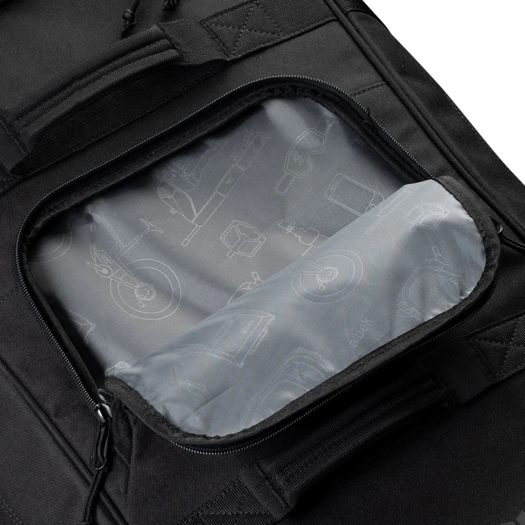 Albek Long Haul Cheked Bolso de Viaje Negro - Rideshop