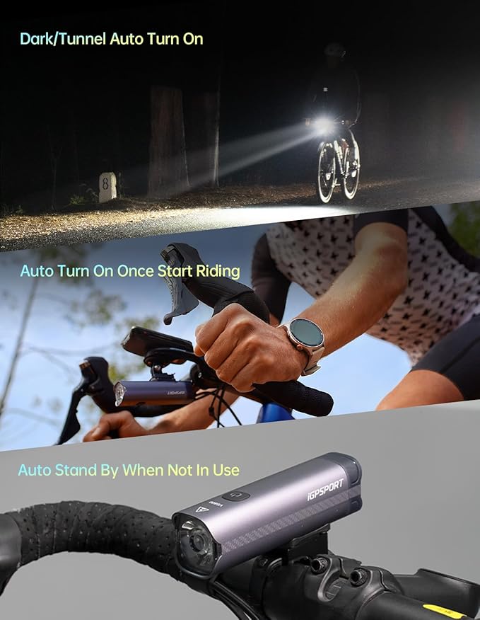 Luz Delantera Inteligente iGPSPORT VS800s