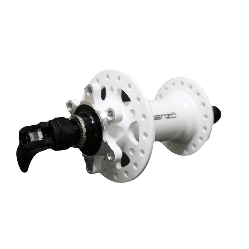 Maza Delantera SENZO MTB light C/Bloq 36H Blanca