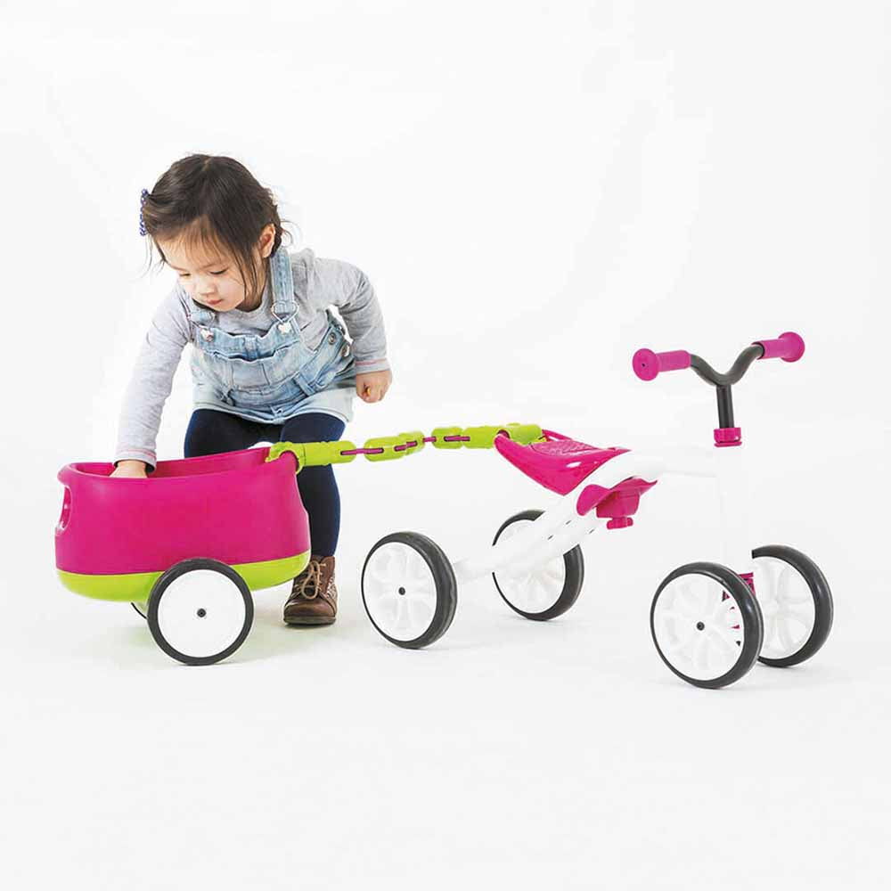 Correpasillo Chillafish Quadie + Trailie Rosado