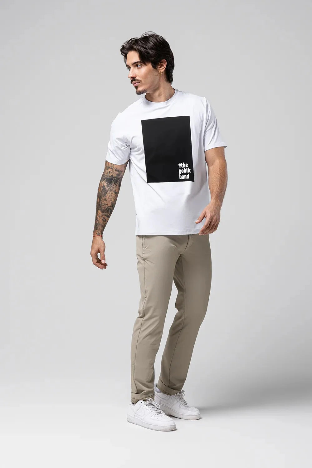 Camiseta Manga Corta Algodon Tee Unisex The Gobik Band