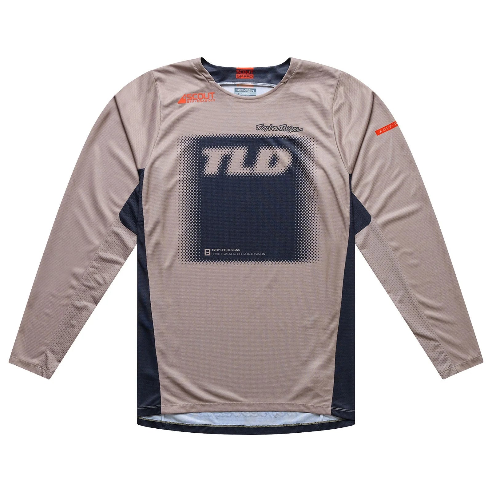 Troy Lee Designs Polera de Moto GP Pro Fade Out Negra