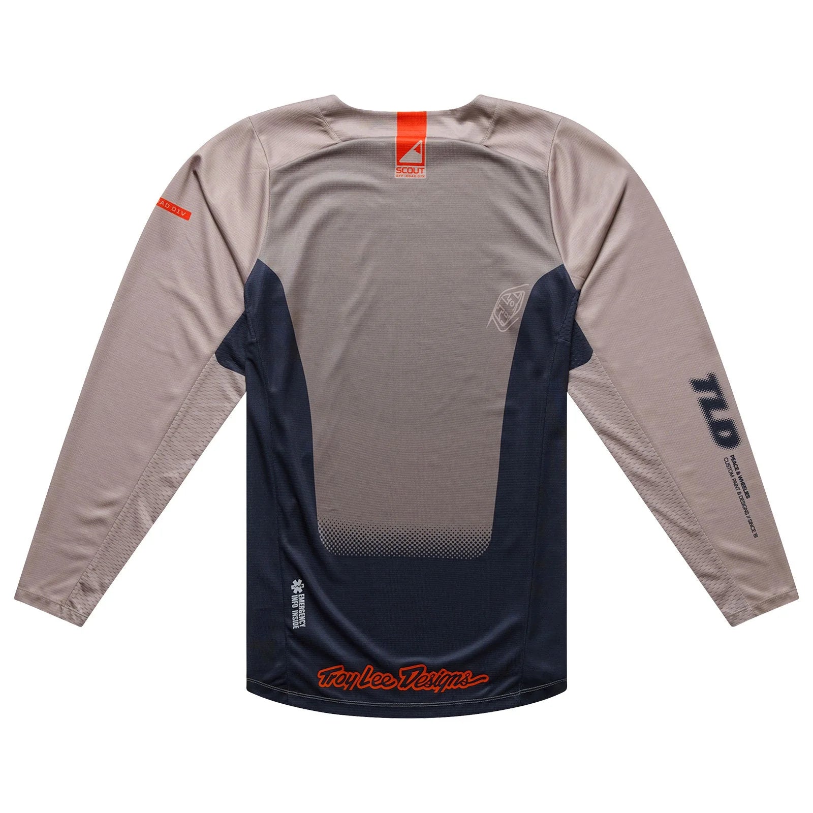 Troy Lee Designs Polera de Moto GP Pro Fade Out Negra