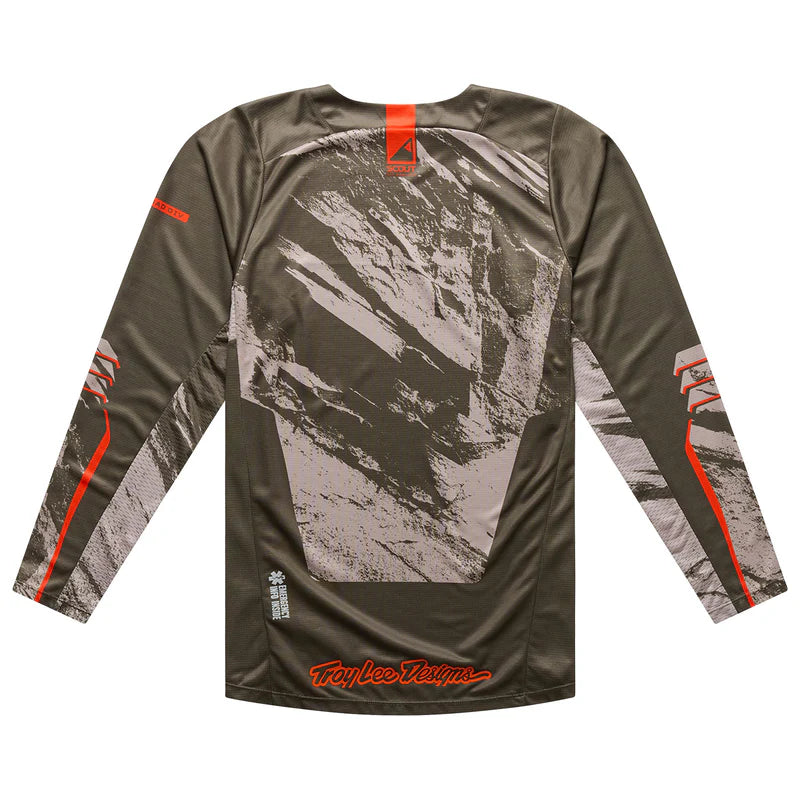 Troy Lee Designs Polera de Moto Scout GP Pro Slab Timber