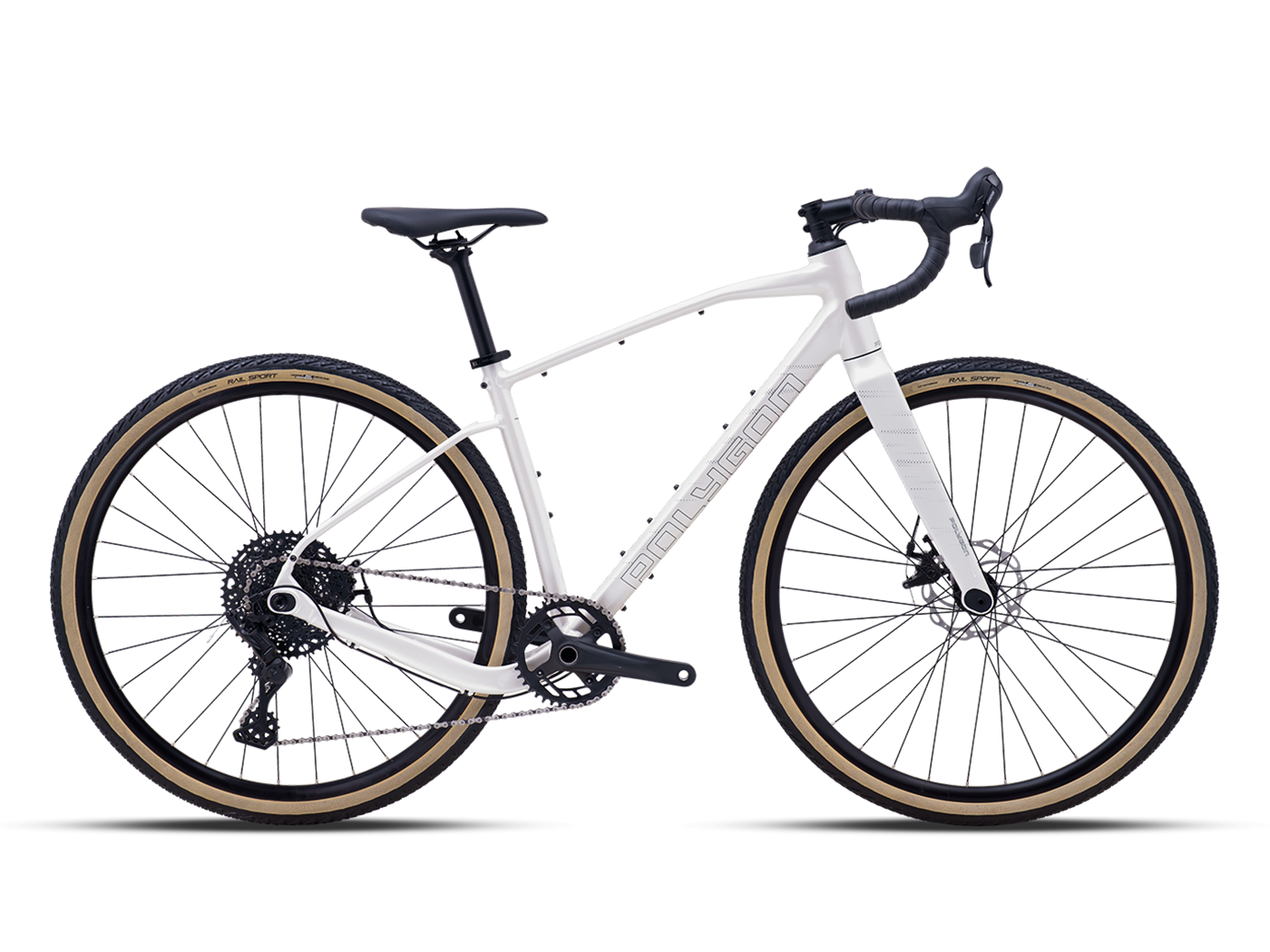 Bicicleta Gravel Polygon Tambora G4 Blanco
