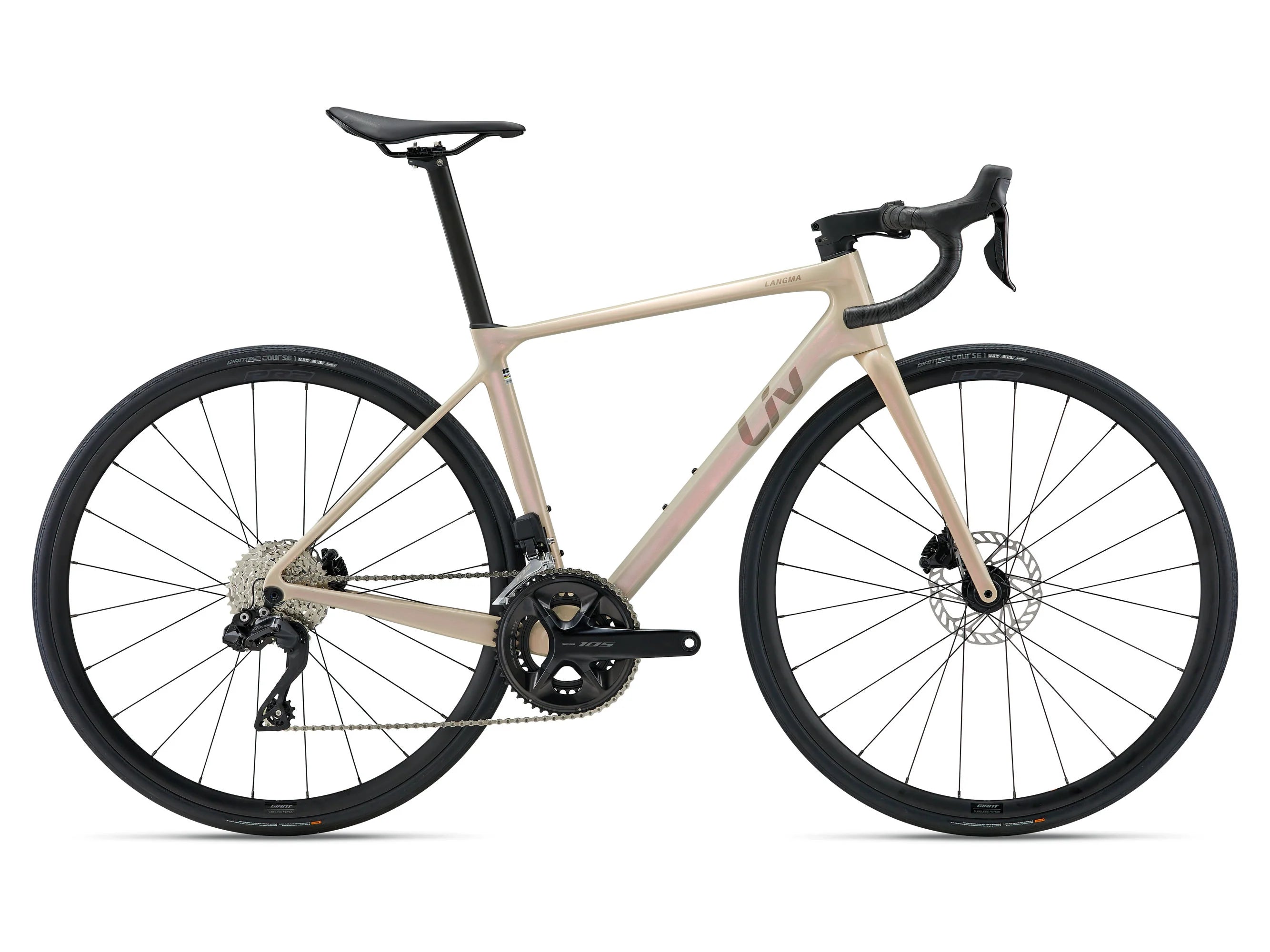 Bicicleta Ruta Liv Langma Advanced 1 QOM Sunset Ivory