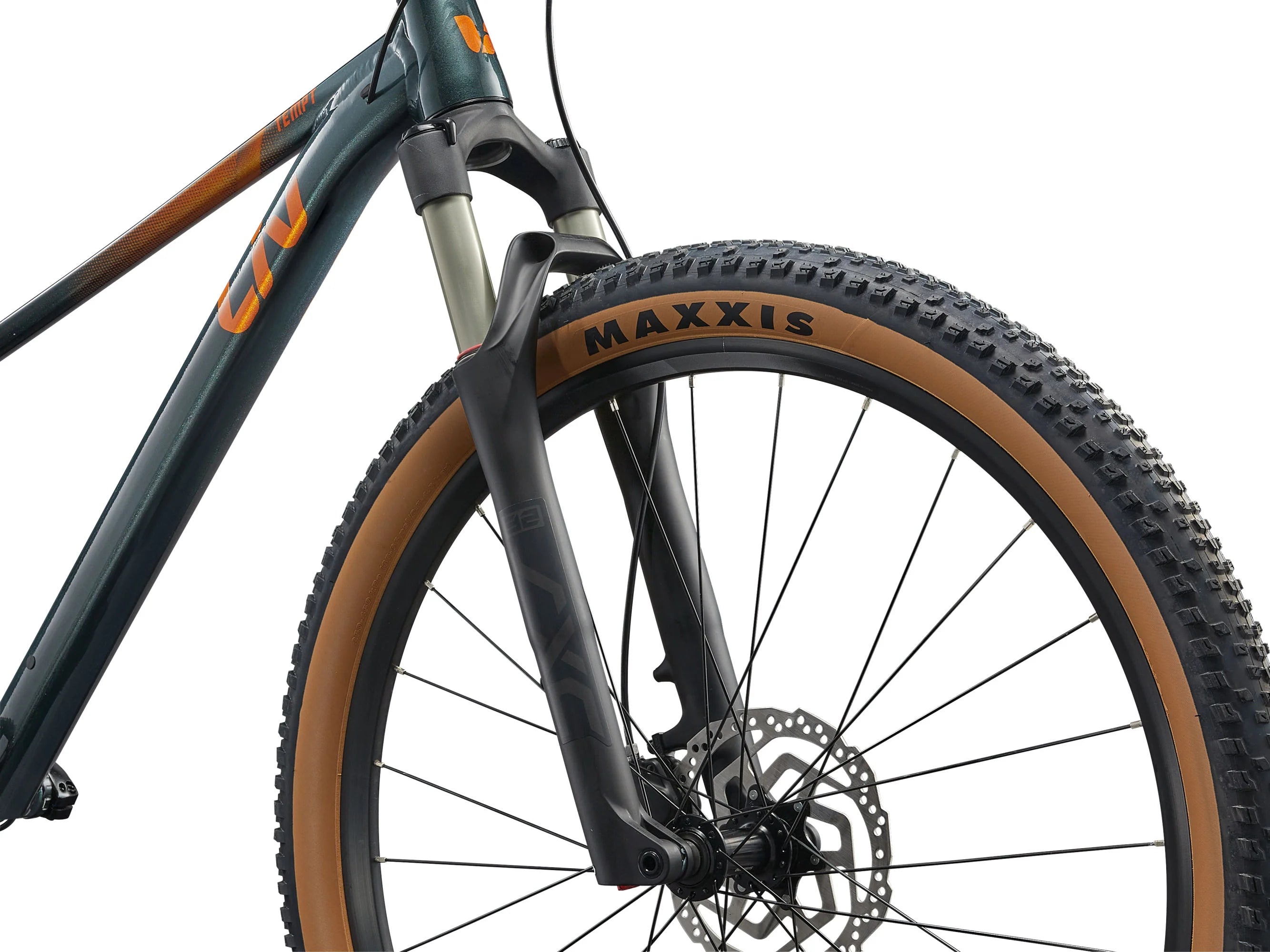 Bicicleta Cross Country Liv Tempt 0 Asphalt Green Gloss | Preventa - Entrega Junio 2026