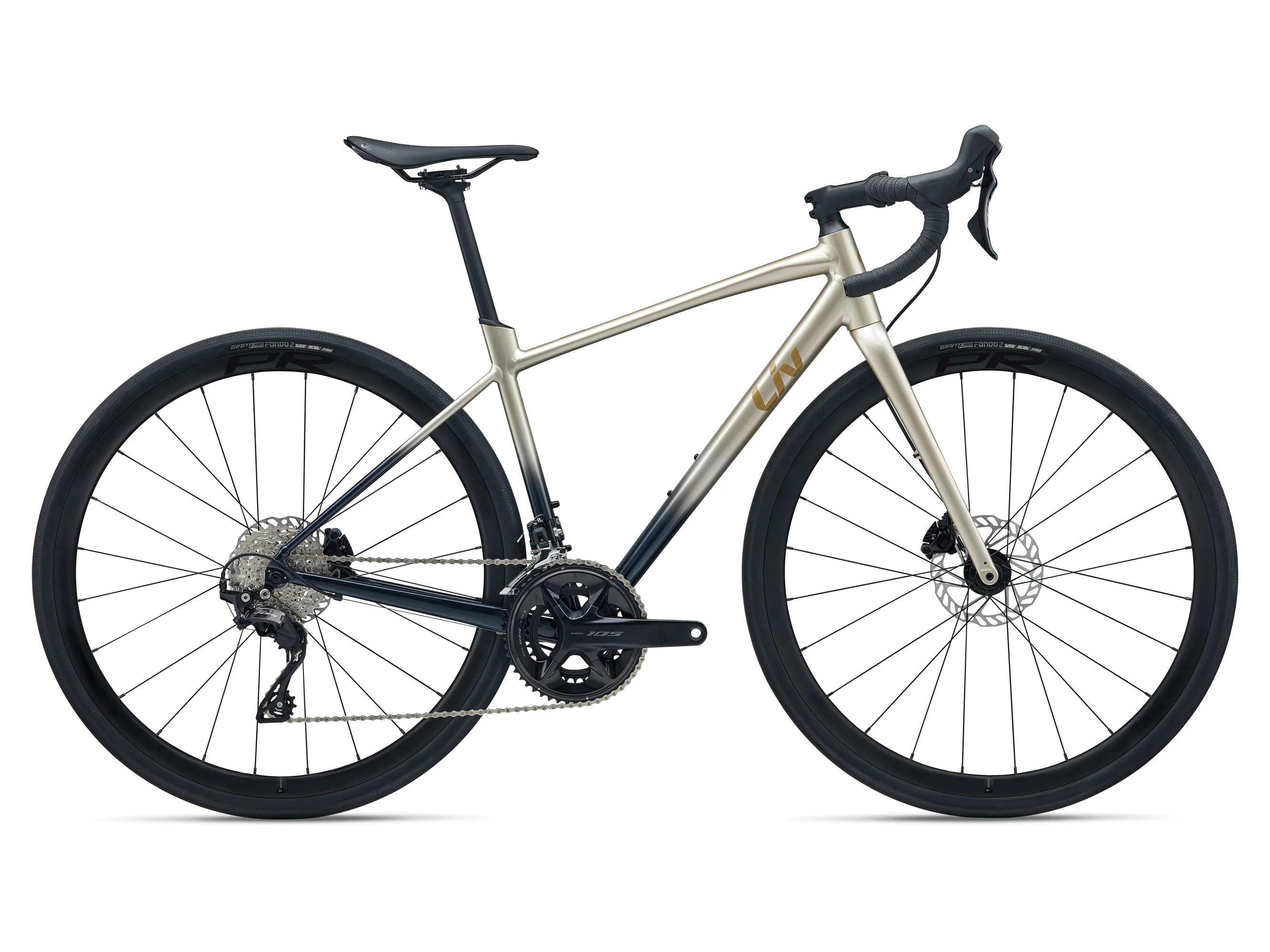 Bicicleta Liv Ruta Avail AR 1 Sandshell/Cold Night GLOSS | Preventa - Entrega Junio 2026
