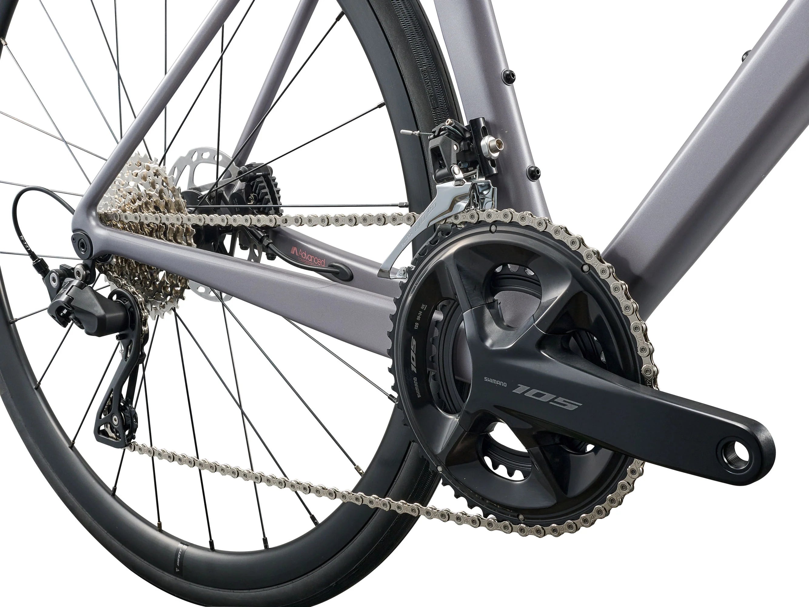 Bicicleta Liv Ruta Langma Advanced 2-QOM Native Grey Satin | Preventa - Entrega Junio 2026