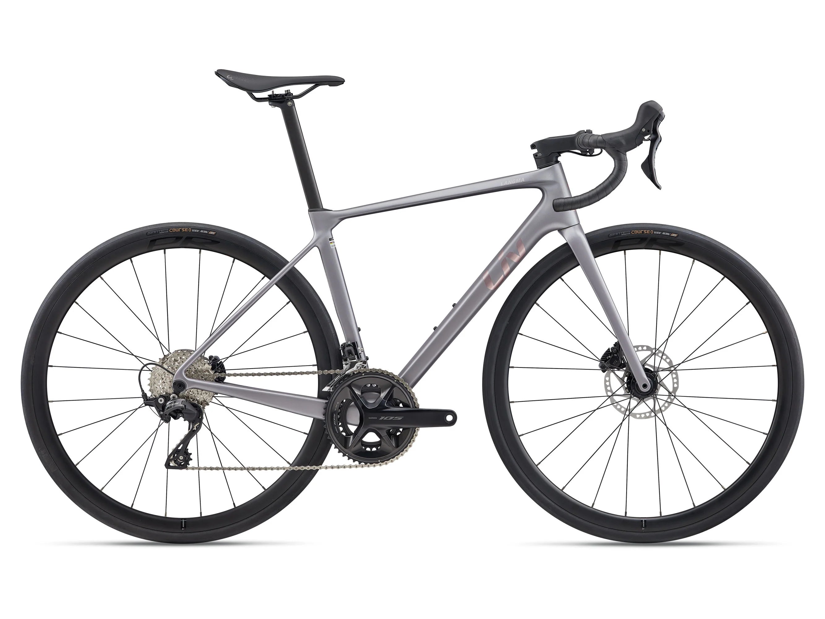 Bicicleta Liv Ruta Langma Advanced 2-QOM Native Grey Satin | Preventa - Entrega Junio 2026
