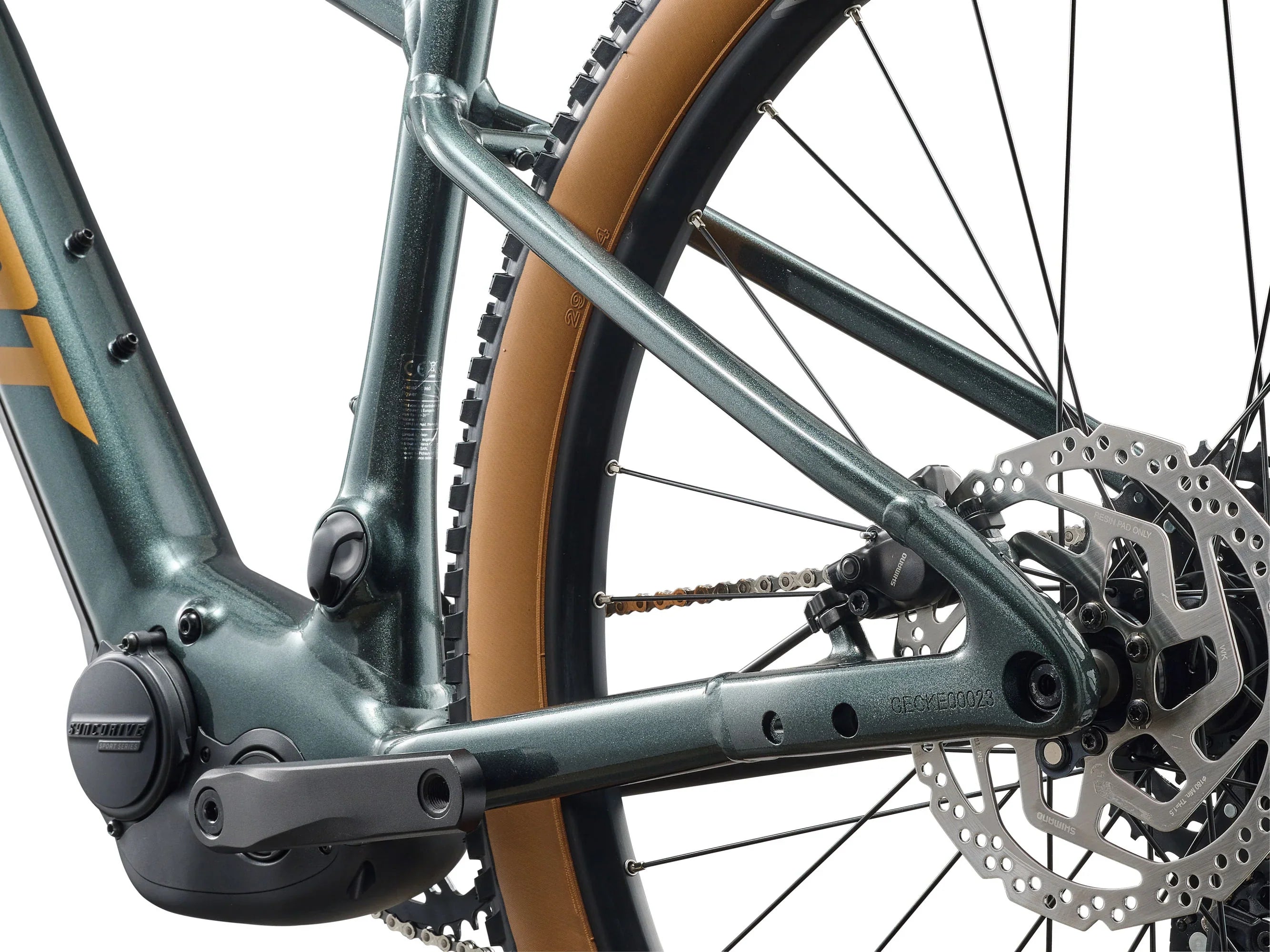 Bicicleta Eléctrica Giant Talon E+ Asphalt Green Gloss | Preventa - Entrega Agosto 2026