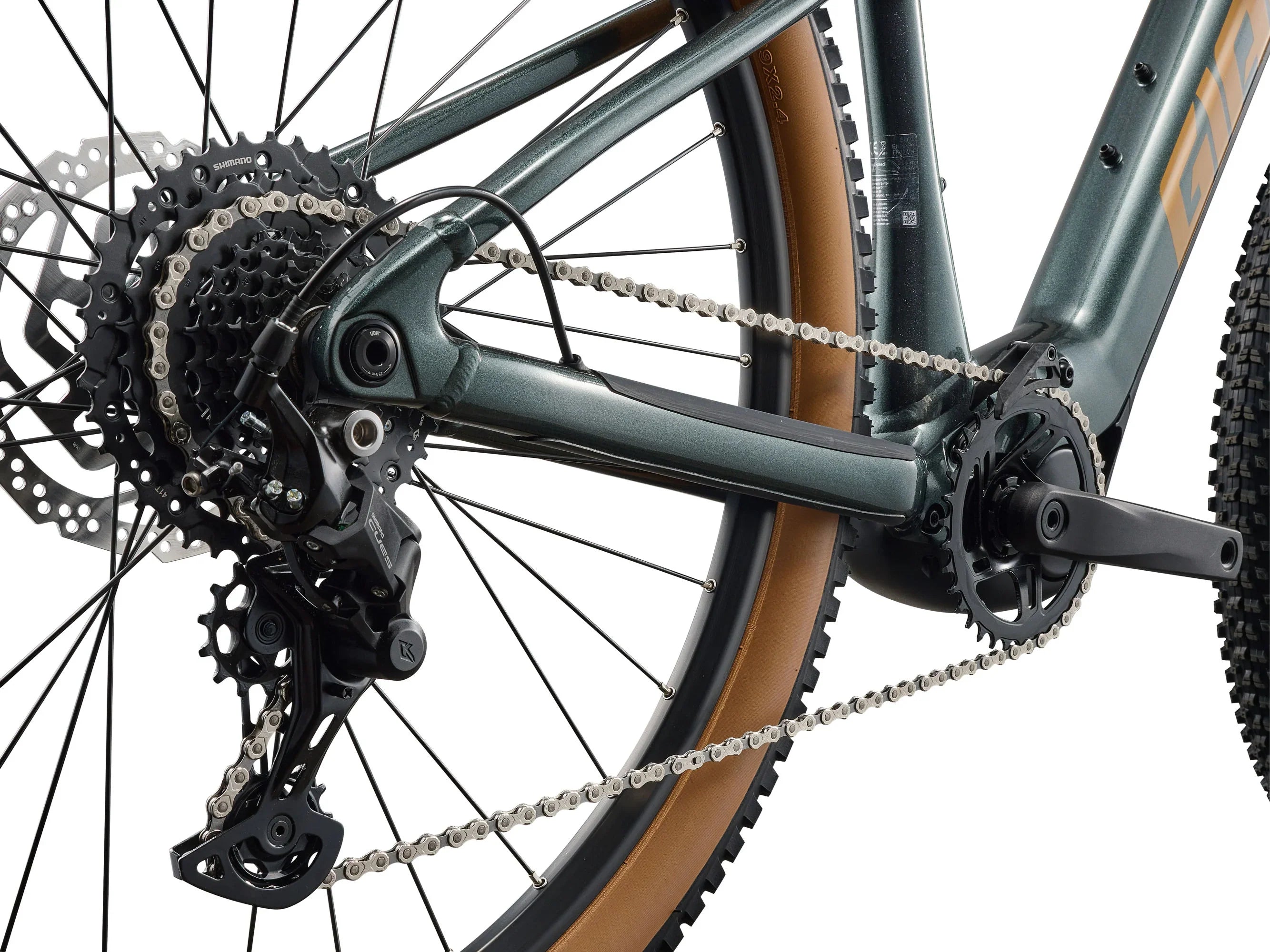 Bicicleta Eléctrica Giant Talon E+ Asphalt Green Gloss | Preventa - Entrega Agosto 2026