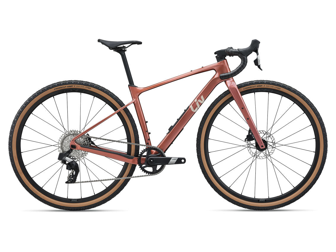 Bicicleta Gravel Giant Devote Advanced 1 - Ember Rose
