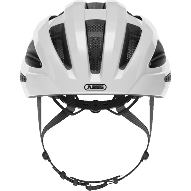 Abus Casco Bicicleta – Macator White Silver - Rideshop