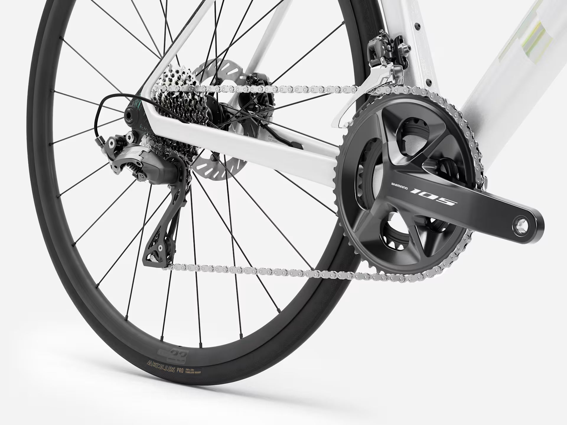 Bicicleta Ruta Trek Madone SL 5 Gris Gloss Crystal White 8va Gen