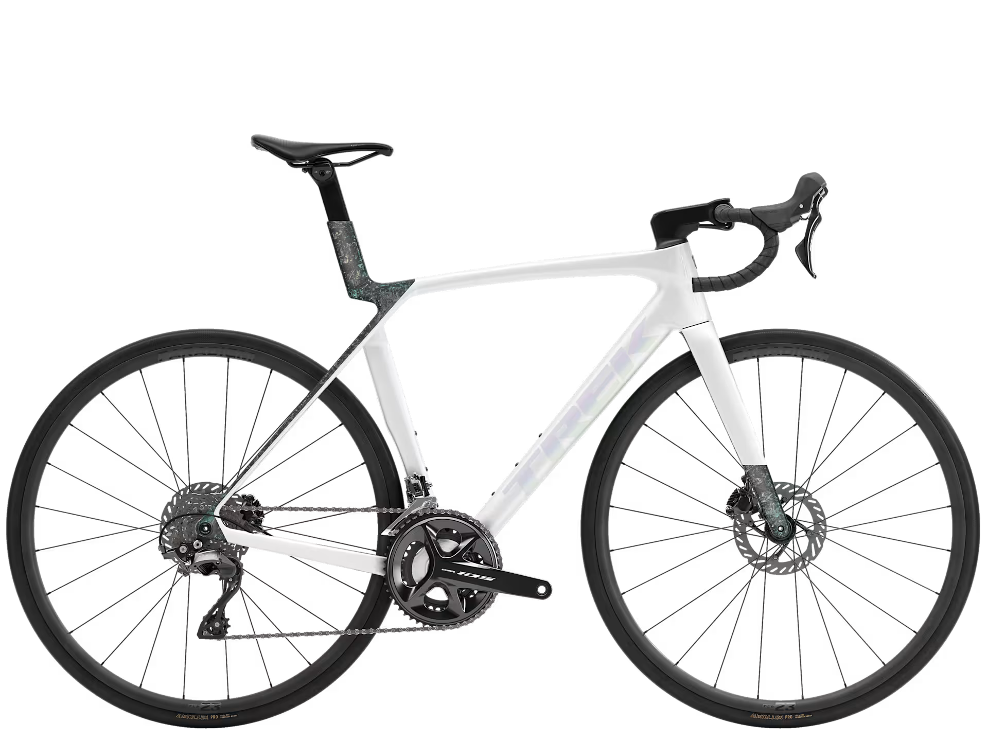 Bicicleta Ruta Trek Madone SL 5 Gris Gloss Crystal White 8va Gen