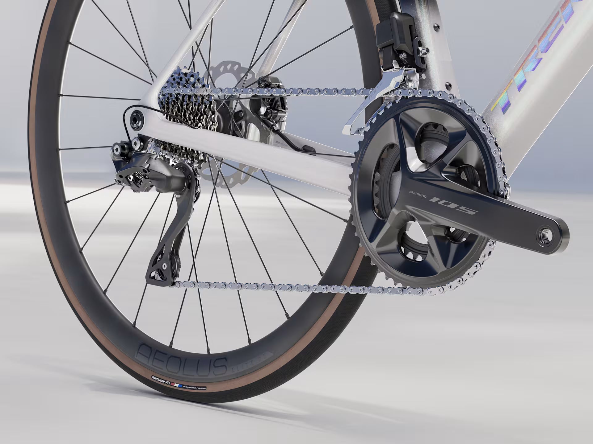 Bicicleta Ruta Trek Madone SL 6 White Prismatic 8va Gen