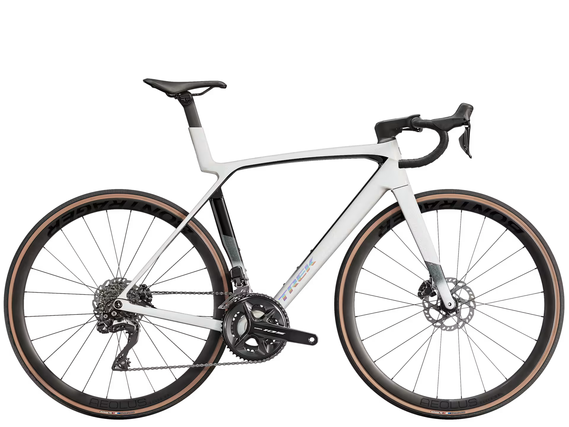 Bicicleta Ruta Trek Madone SL 6 White Prismatic 8va Gen