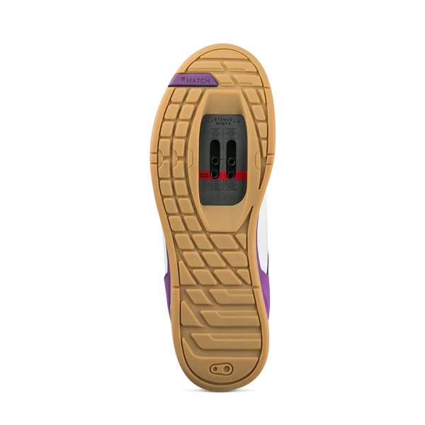 Zapatillas Crankbrothers Mallet Lace White Purple Bernard Kerr