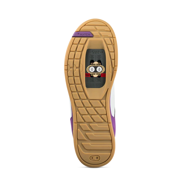 Zapatillas Crankbrothers Mallet Lace White Purple Bernard Kerr