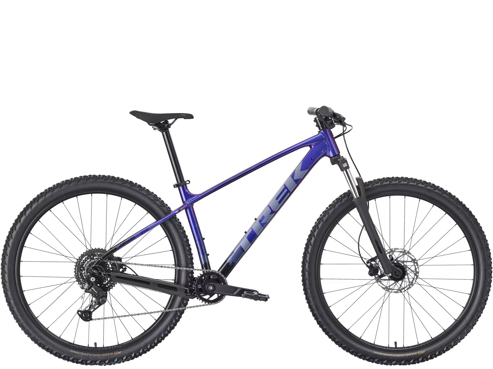 Bicicleta MTB Trek Marlin 4 Purpura Negro 3ra Gen My26
