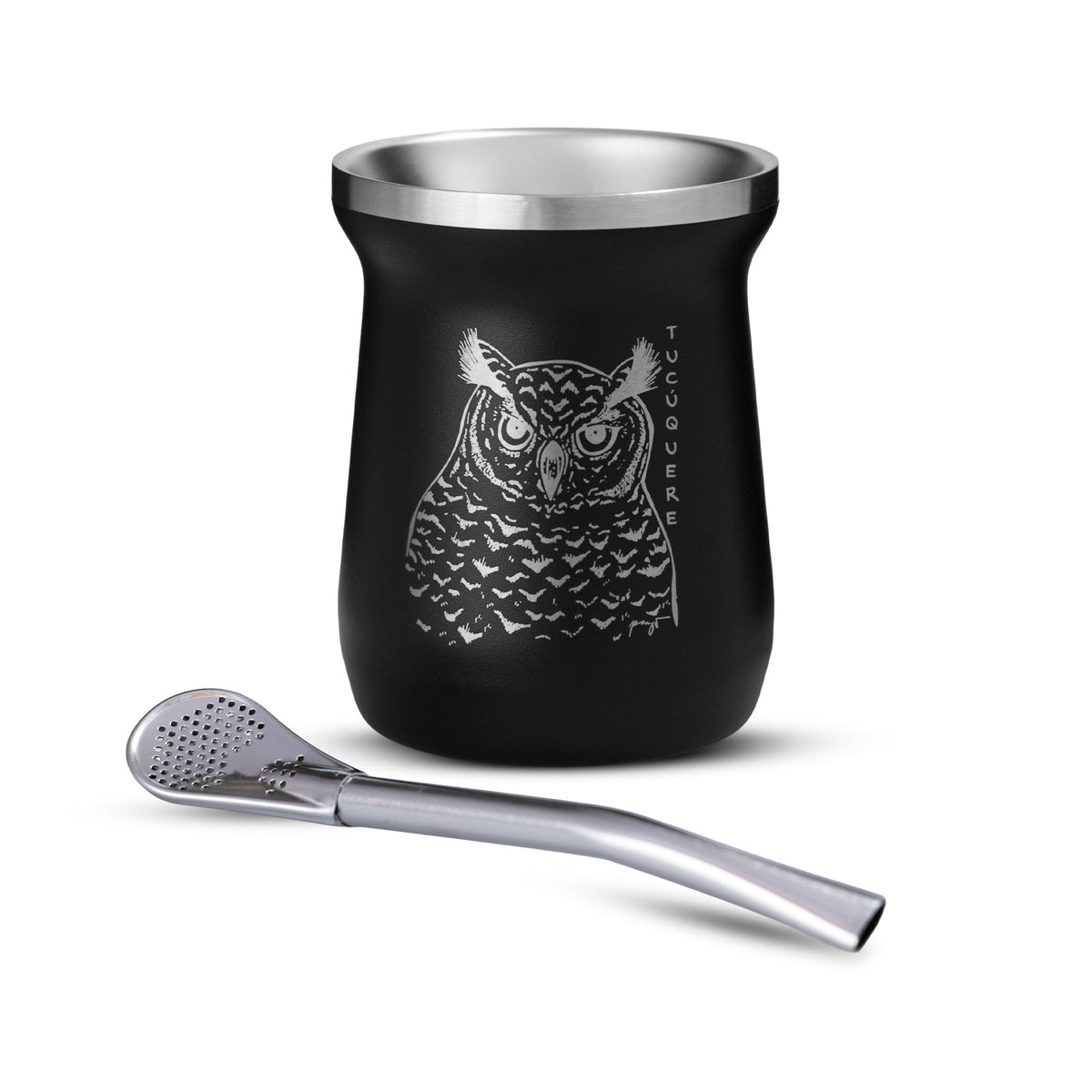 Matera térmica Tucúquere 160 ml Negro Atakama Outdoor