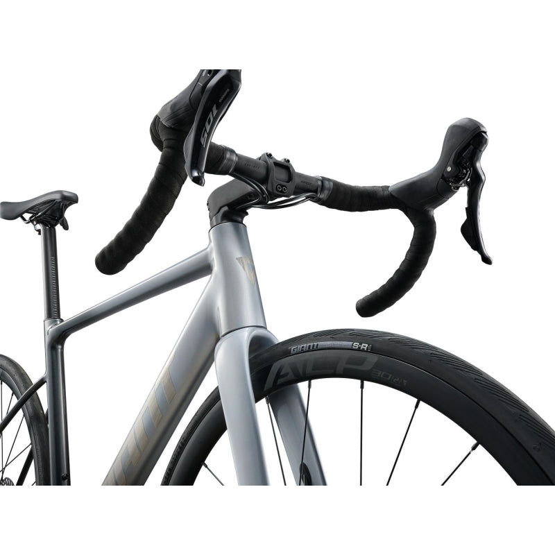 Bicicleta Ruta Giant Contend SL 0 - Silver/Charcoal