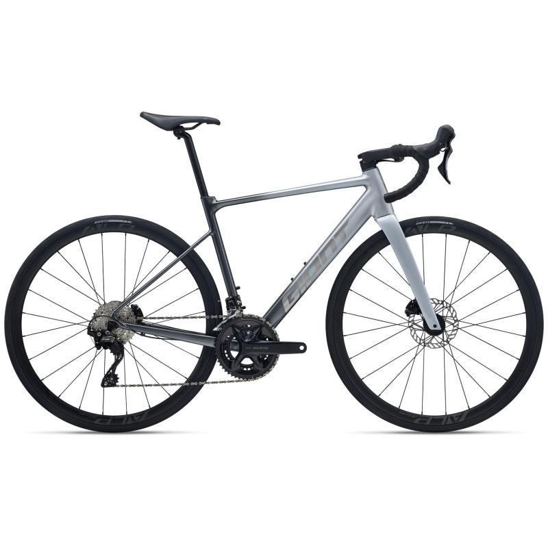 Bicicleta Ruta Giant Contend SL 0 - Silver/Charcoal
