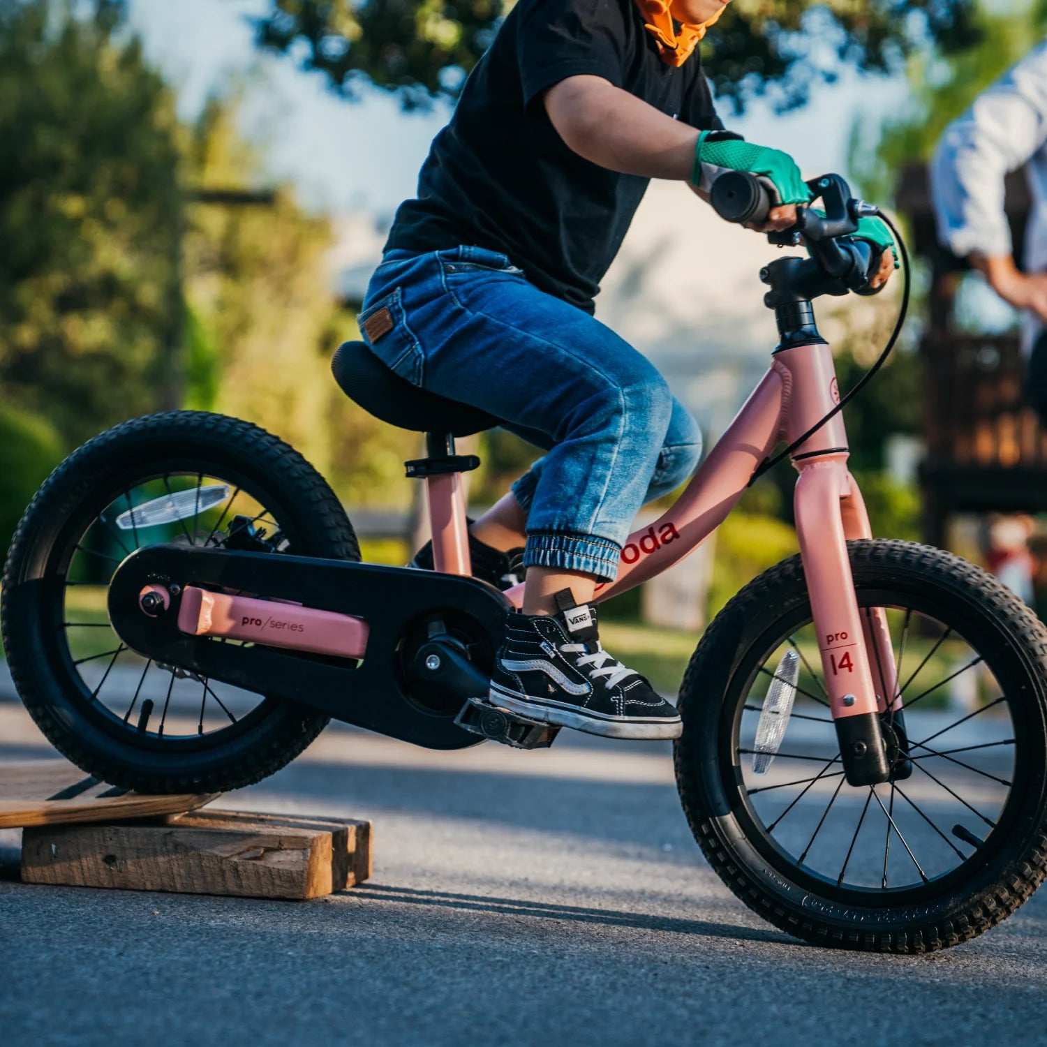 Roda Bicicleta Pro Series Aro 14 | Verde - Rideshop