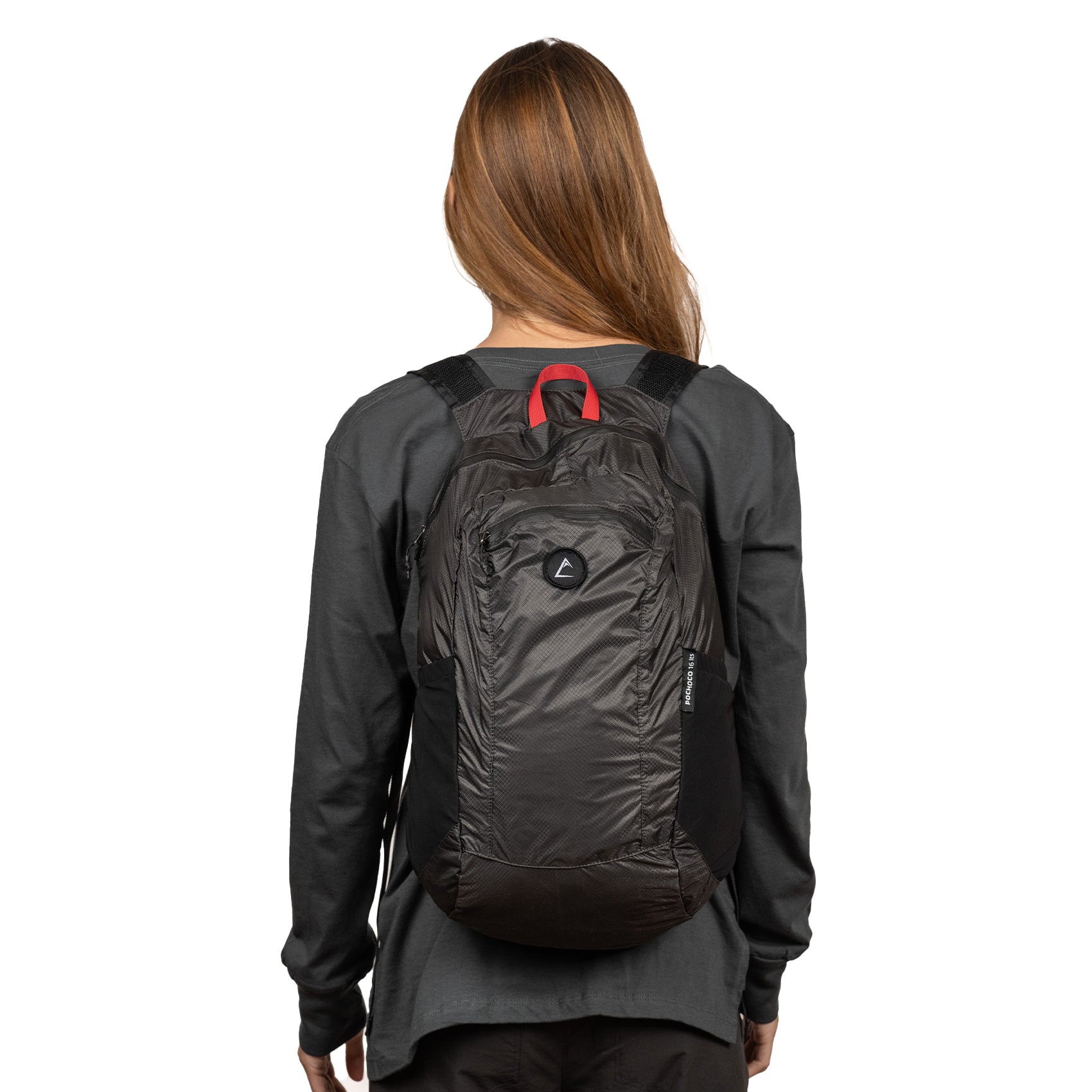 Mochila plegable Pochoco 16 lt Negro