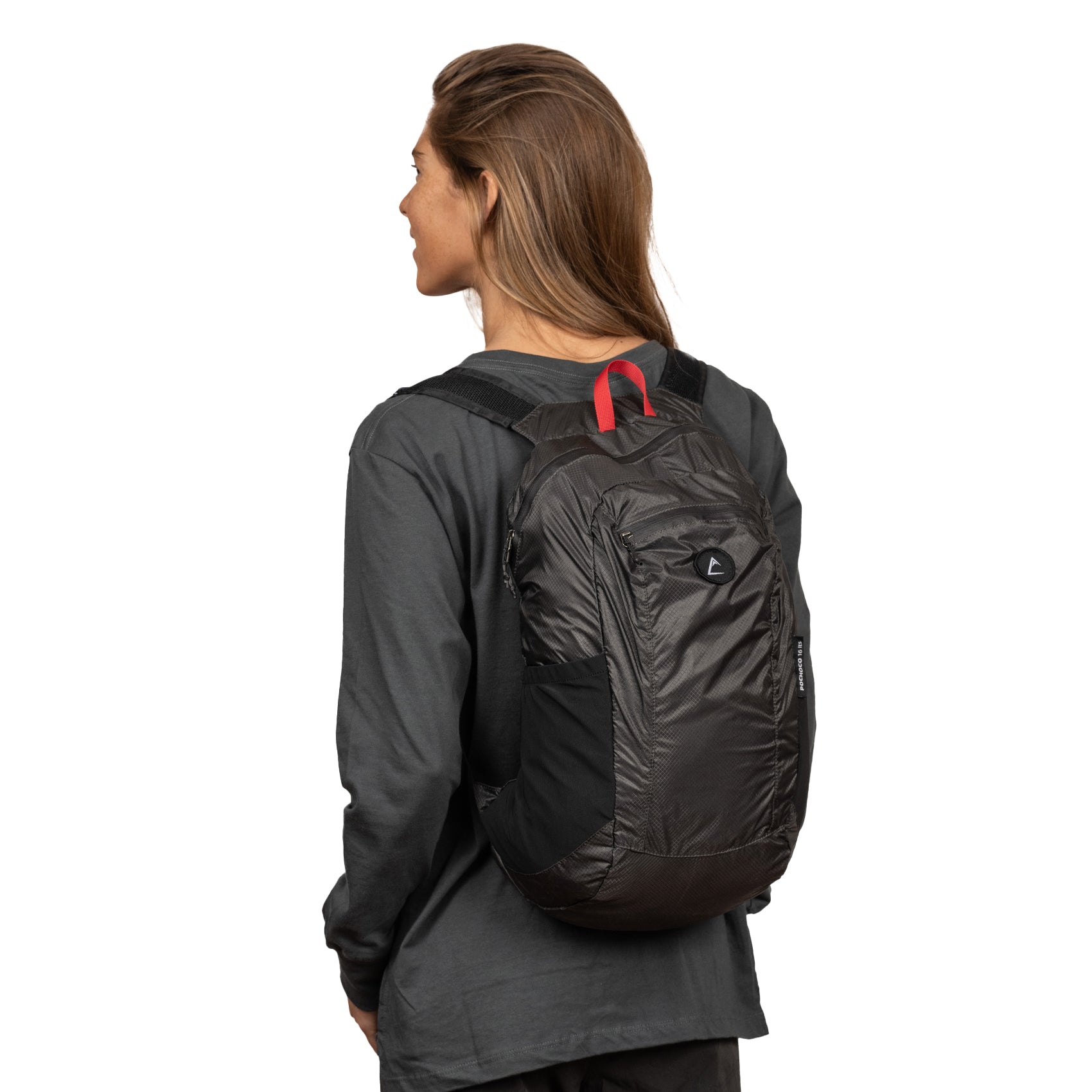 Mochila plegable Pochoco 16 lt Negro