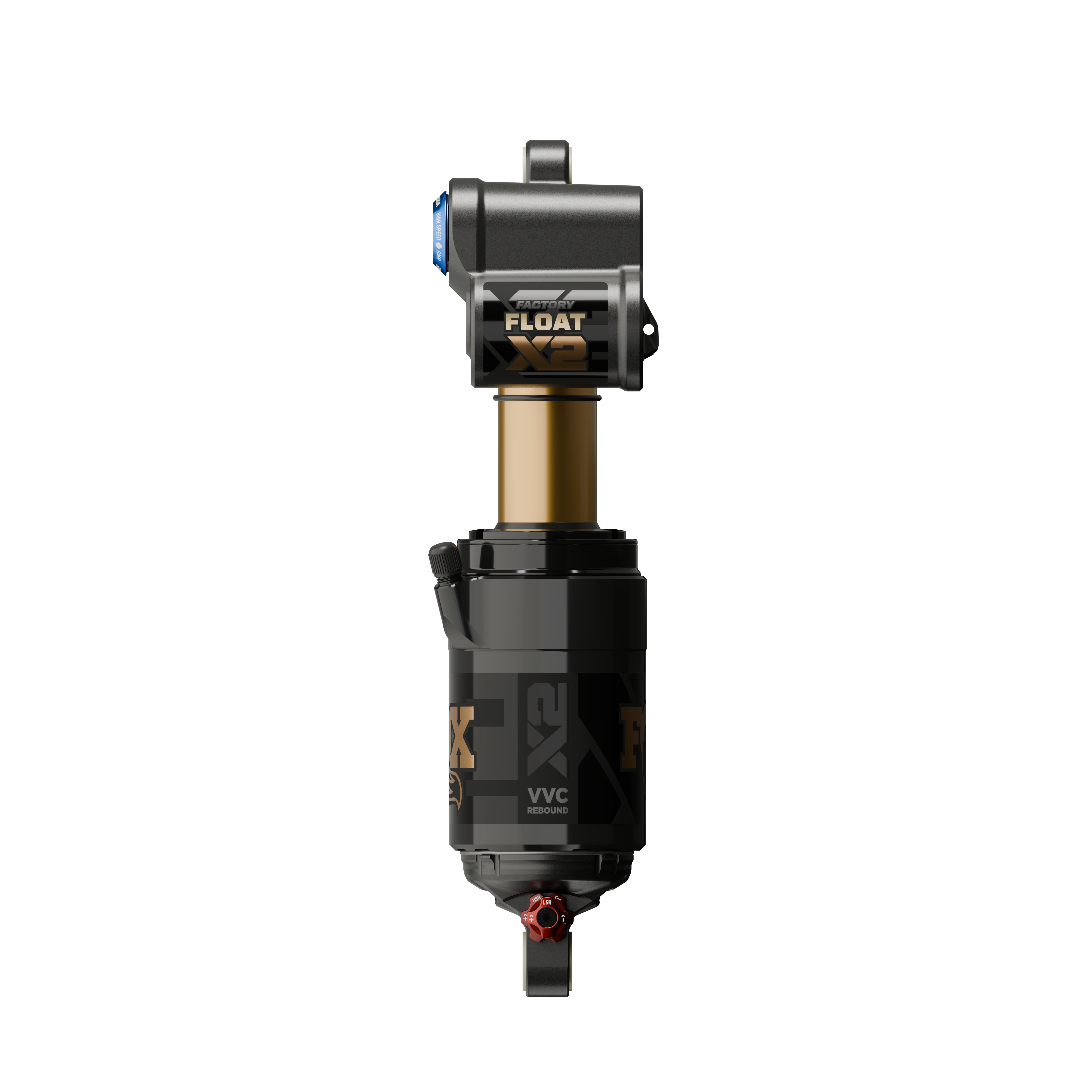 Shock Fox Float X2 2026 FS Neutral Logo 185X55 2pos-AdJ Trunnion