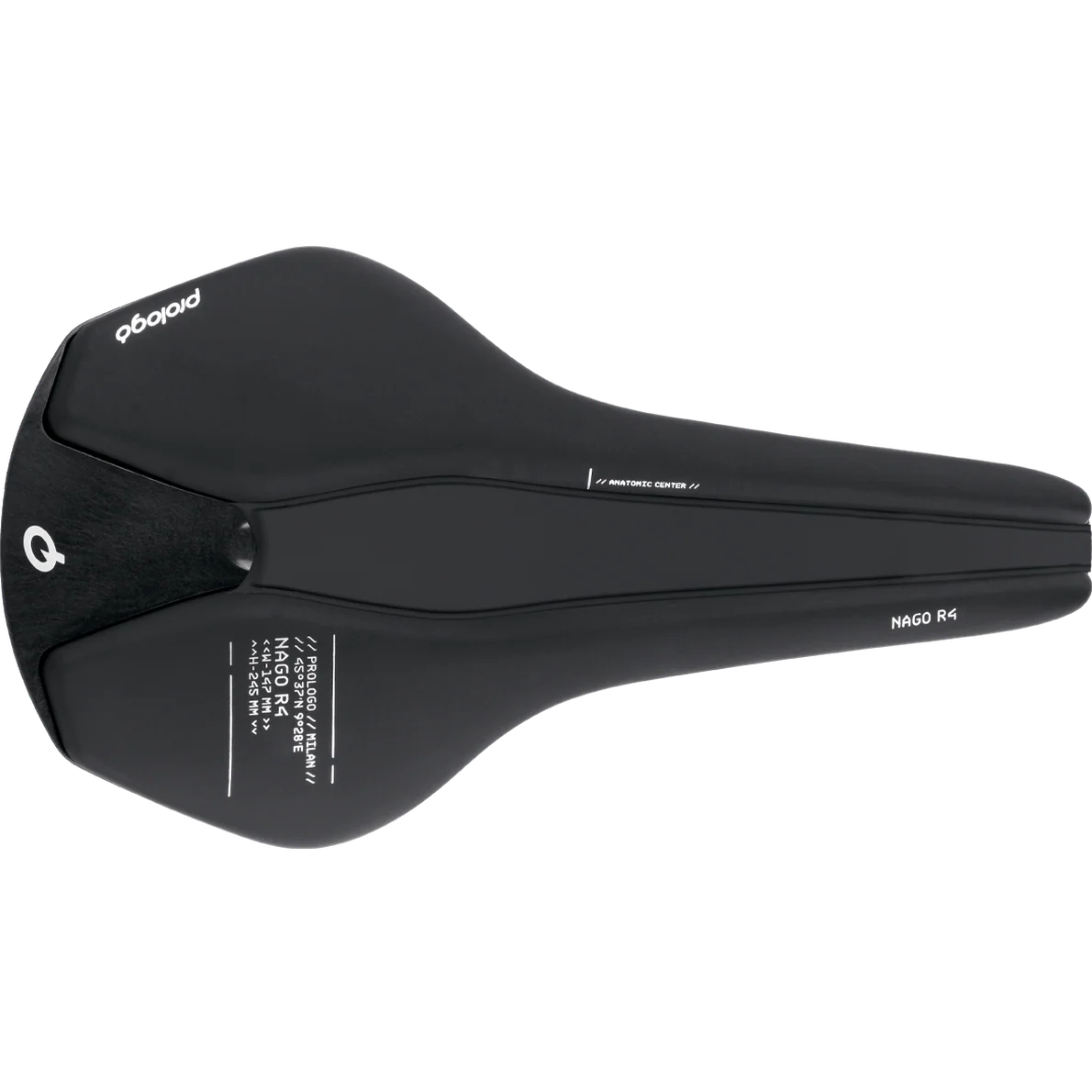 Asiento Prologo Nago R4 Tirox 147mm Negro