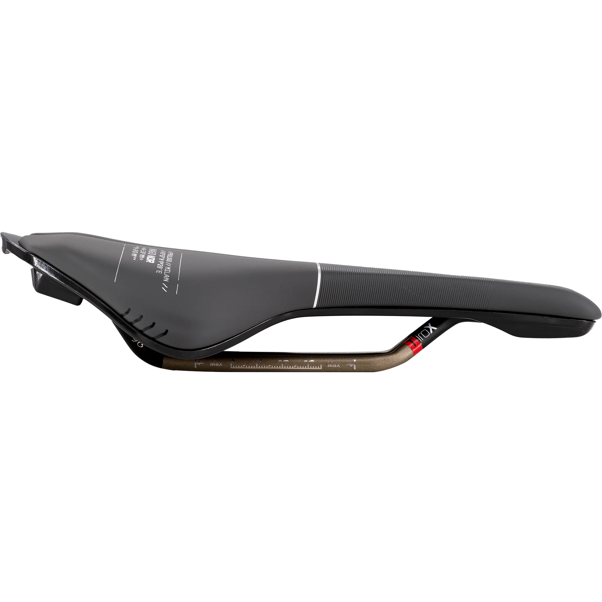 Asiento Prologo Nago NDR PAS Tirox 137mm Antracita