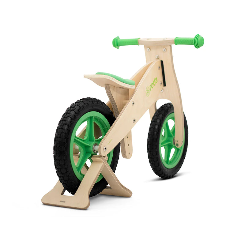 Roda Soporte Bicicleta Madera