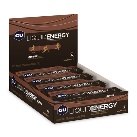 GU Energy Energy Caja de Geles Liquid Coffee - Rideshop