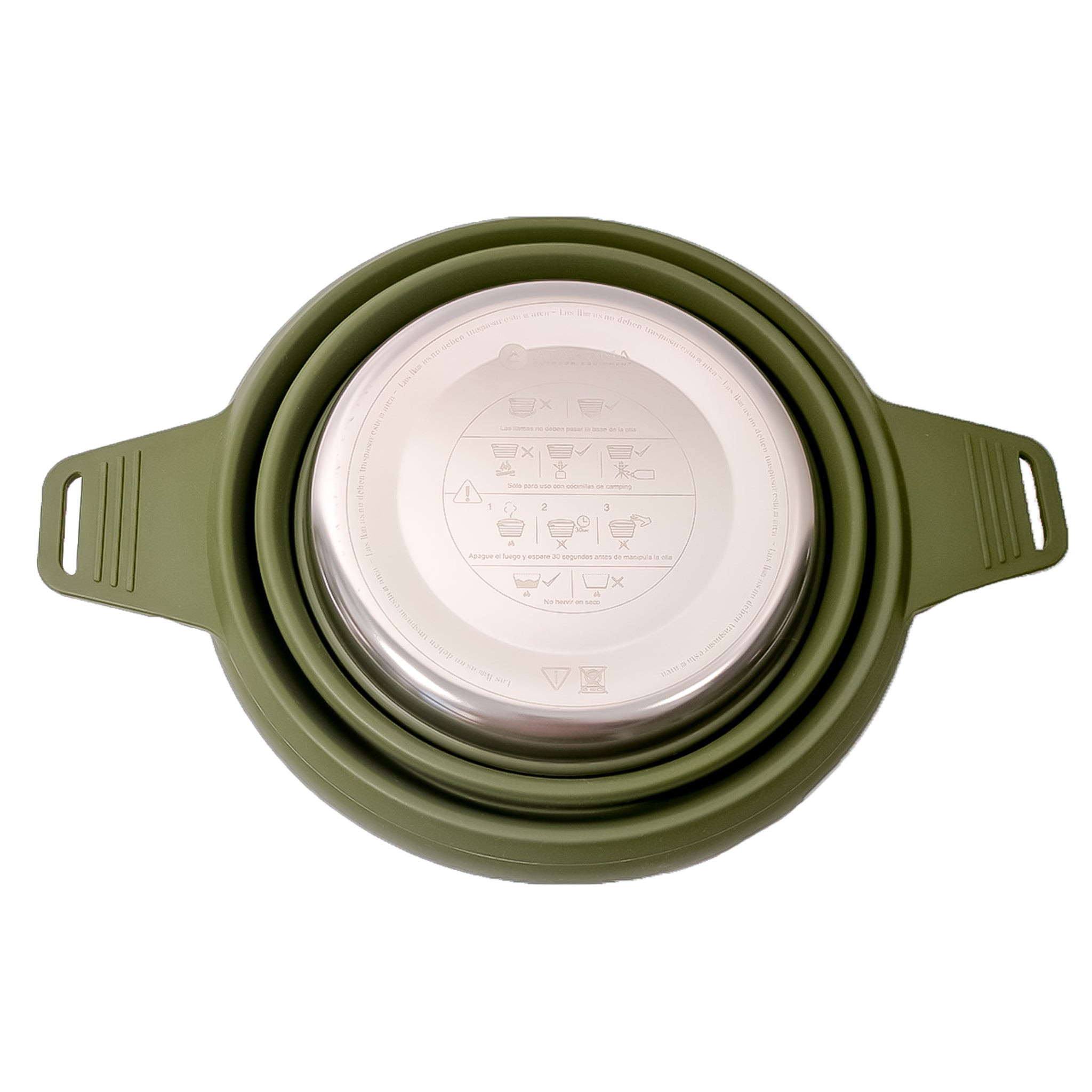 Olla plegable Maqui 2,5 lt Atakama Outdoor - Rideshop